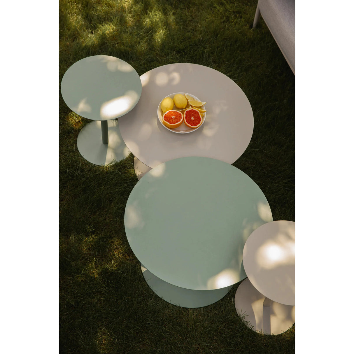 Couchtisch Snow Braun Reis 60x60cm von Zuiver – Produktbild 4