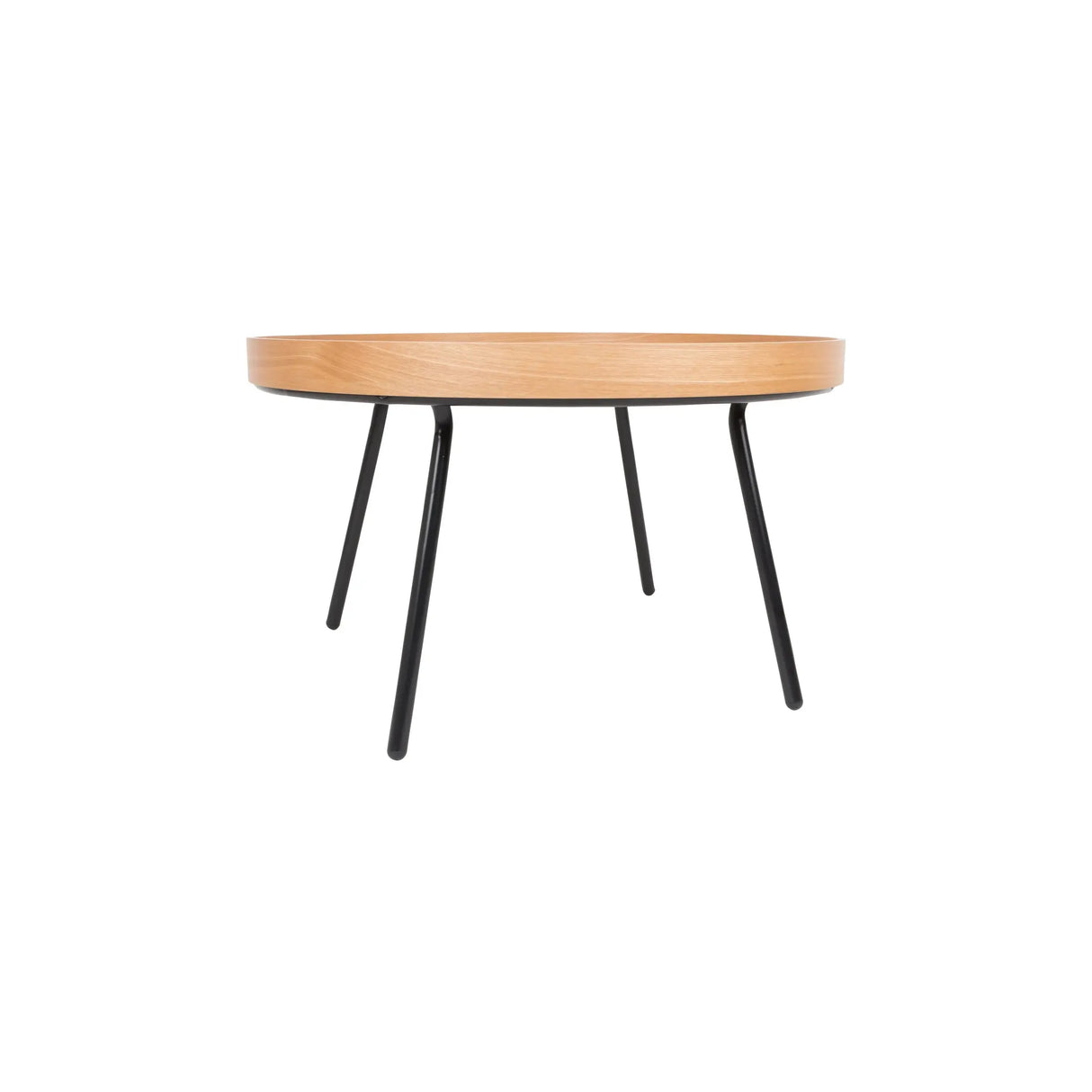 Eiche Tablett Couchtisch 78x78cm von Zuiver – Produktbild 2