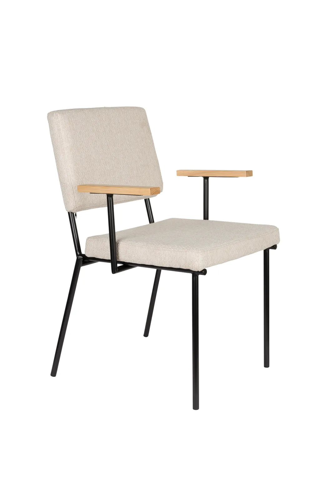 Essstuhl Fellow in Off-White, 57.5×60×85 cm von Zuiver – Produktbild 12