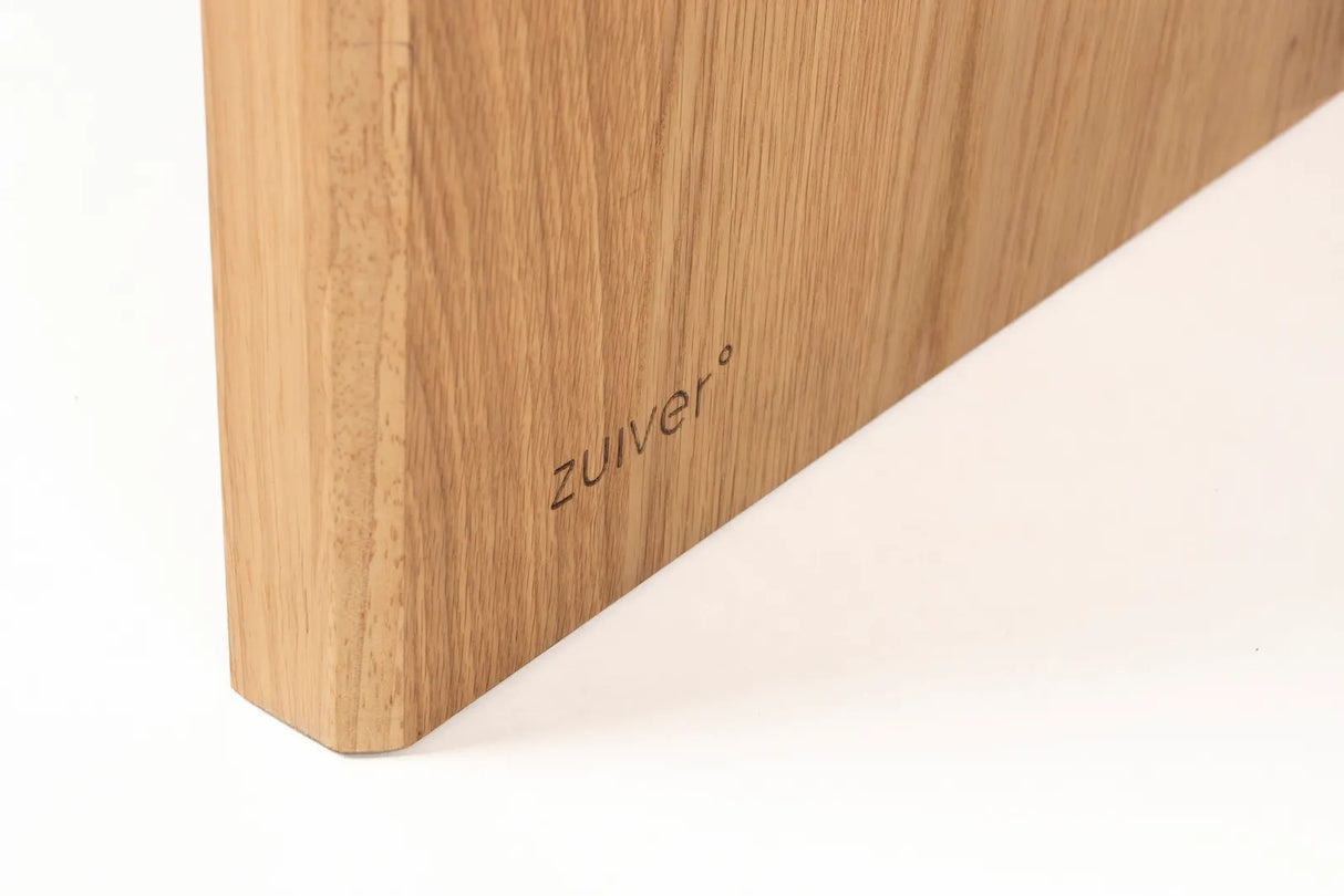 Esstisch Brave aus Eichenfurnier und Massivholz Gummibaum in Braun, 160x80x75 cm von Zuiver – Produktbild 7