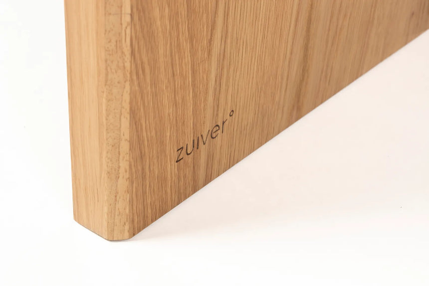Esstisch Brave aus Eichenfurnier und Massivholz Gummibaum in Braun, 160x80x75 cm von Zuiver – Produktbild 7