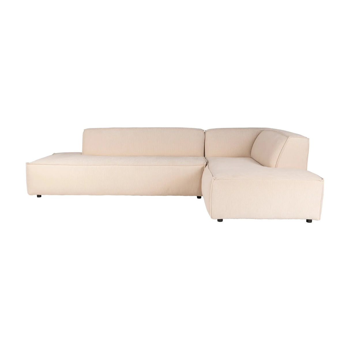 Fat Freddy Rippen Sofa Rechts Natur 308x188cm von Zuiver – Produktbild 1