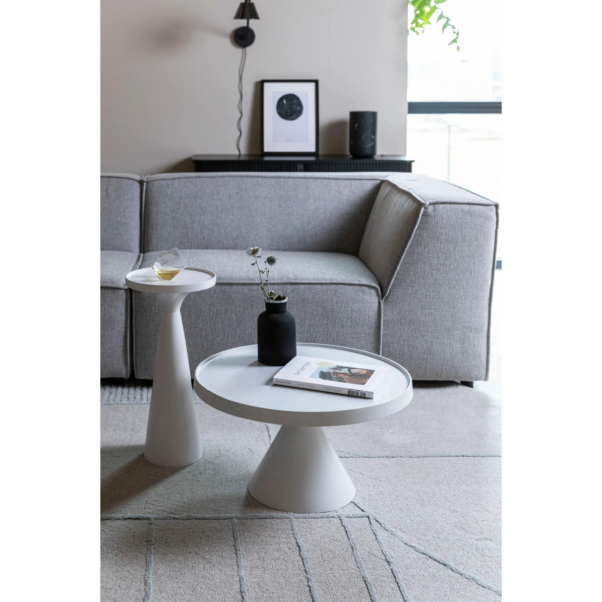 Floss Couchtisch Weiss 60x60cm von Zuiver – Produktbild 7