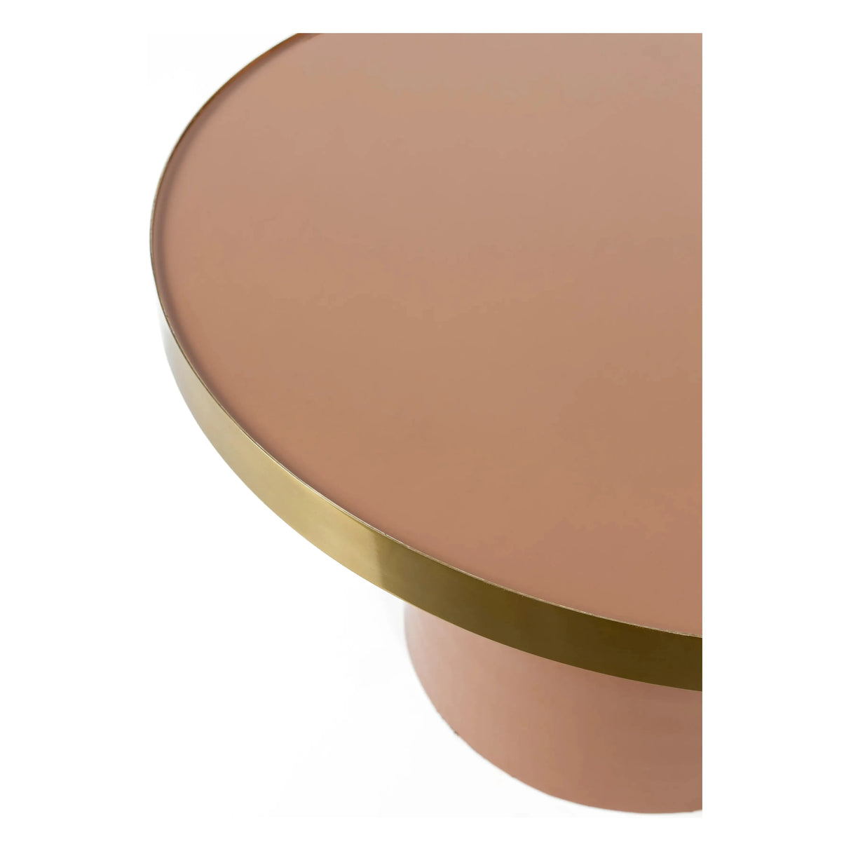 Glam Couchtisch Pink 60x60cm von Zuiver – Produktbild 1