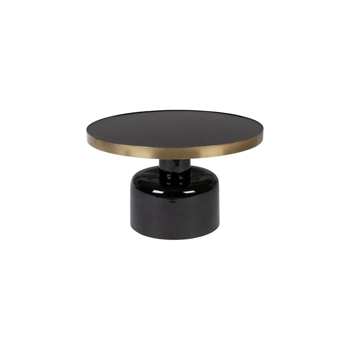 Glam Couchtisch Schwarz 60x60cm von Zuiver – Produktbild 1