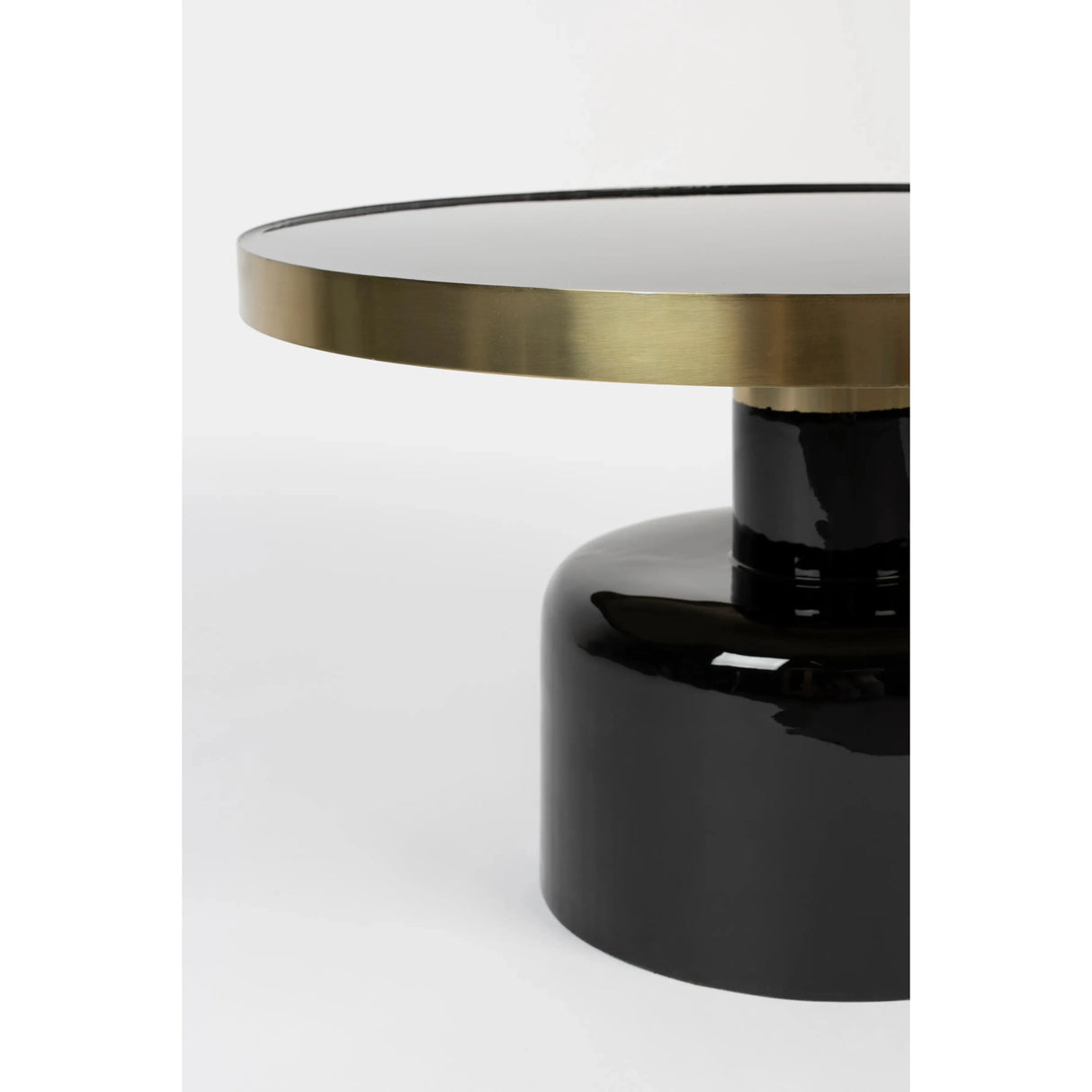 Glam Couchtisch Schwarz 60x60cm von Zuiver – Produktbild 3