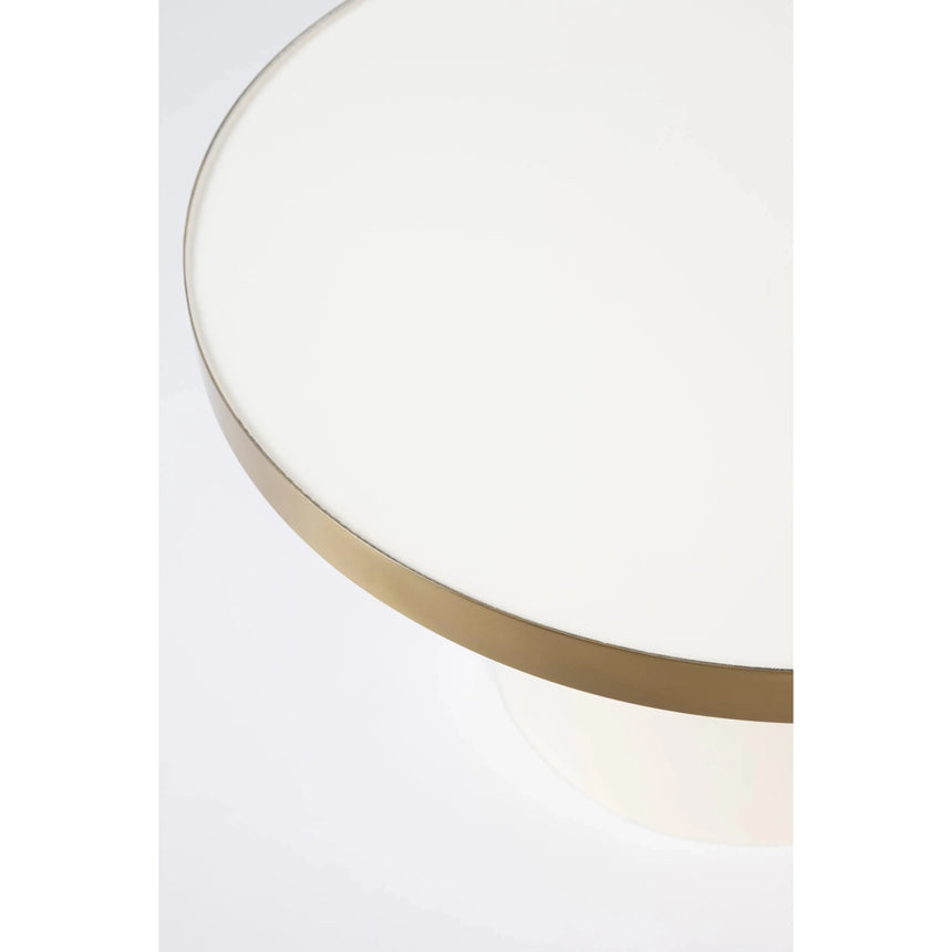Glam Couchtisch Weiss 60x60cm von Zuiver – Produktbild 2