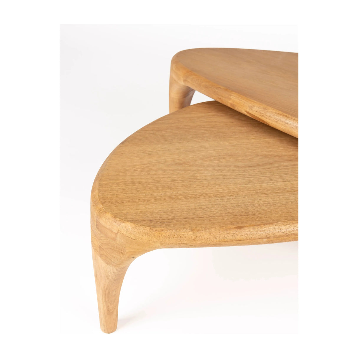 Isla Couchtisch Natural 2er Set 60x110cm von Zuiver – Produktbild 1