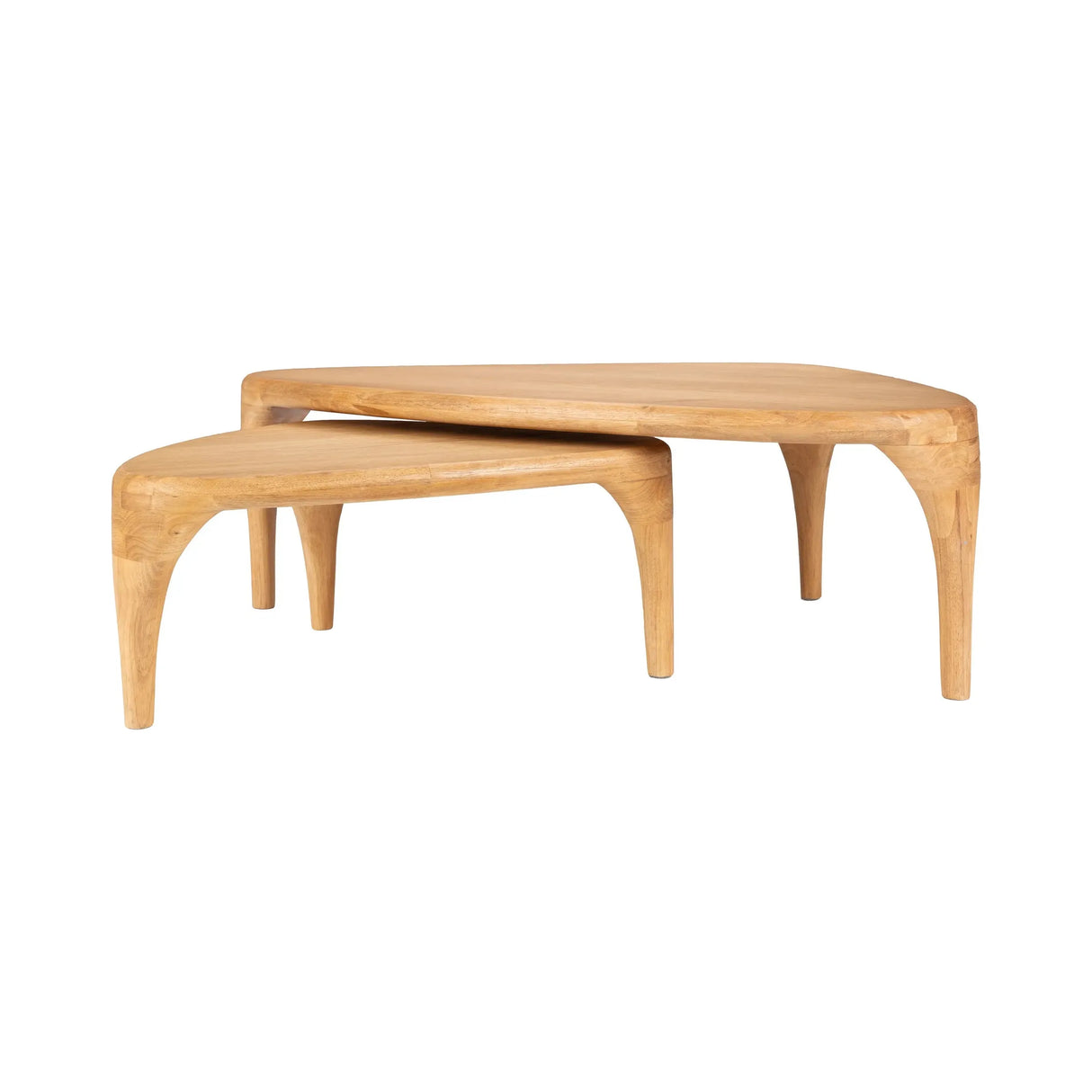 Isla Couchtisch Natural 2er Set 60x110cm von Zuiver – Produktbild 3