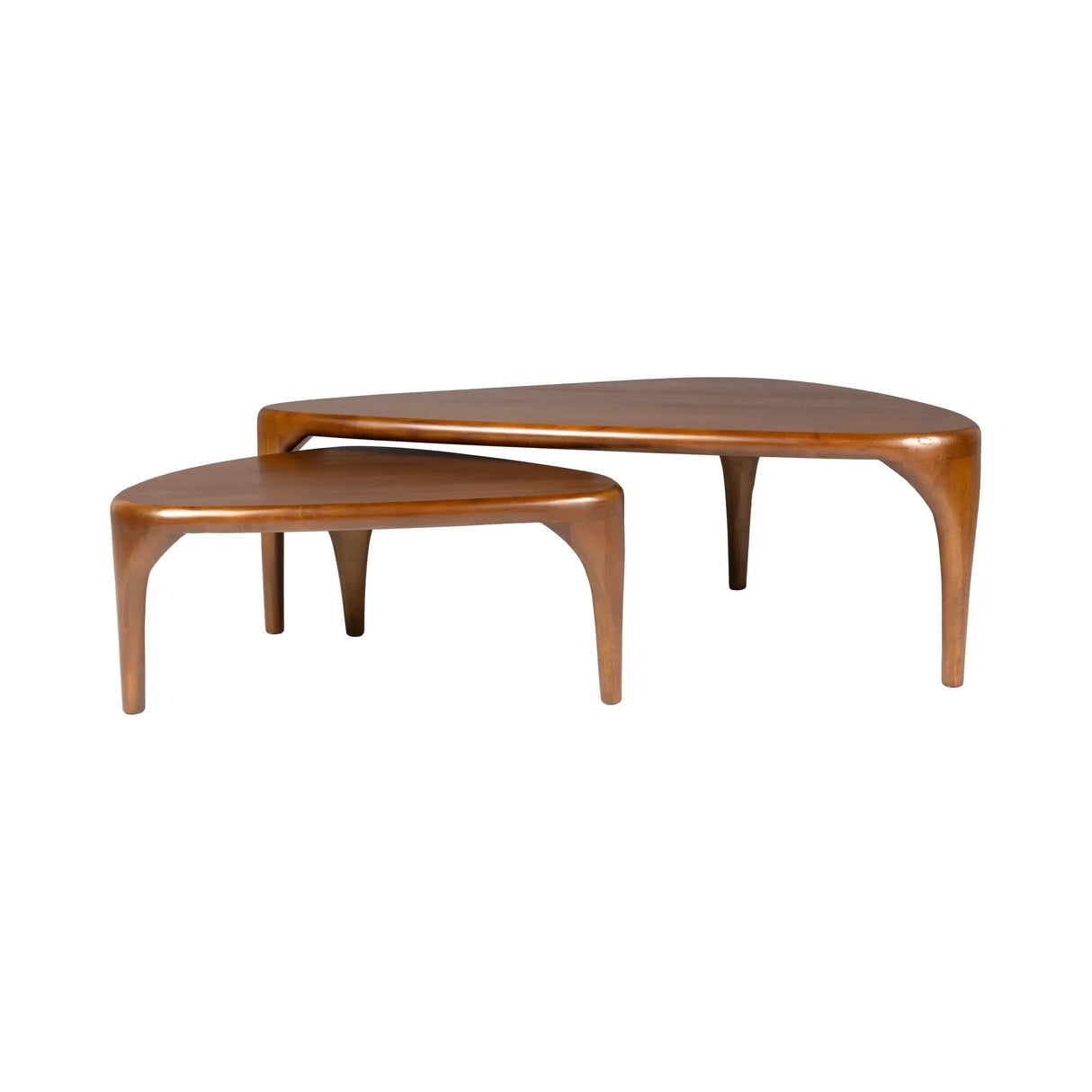 Isla Couchtisch Walnuss 2er Set 60x110cm von Zuiver – Produktbild 2