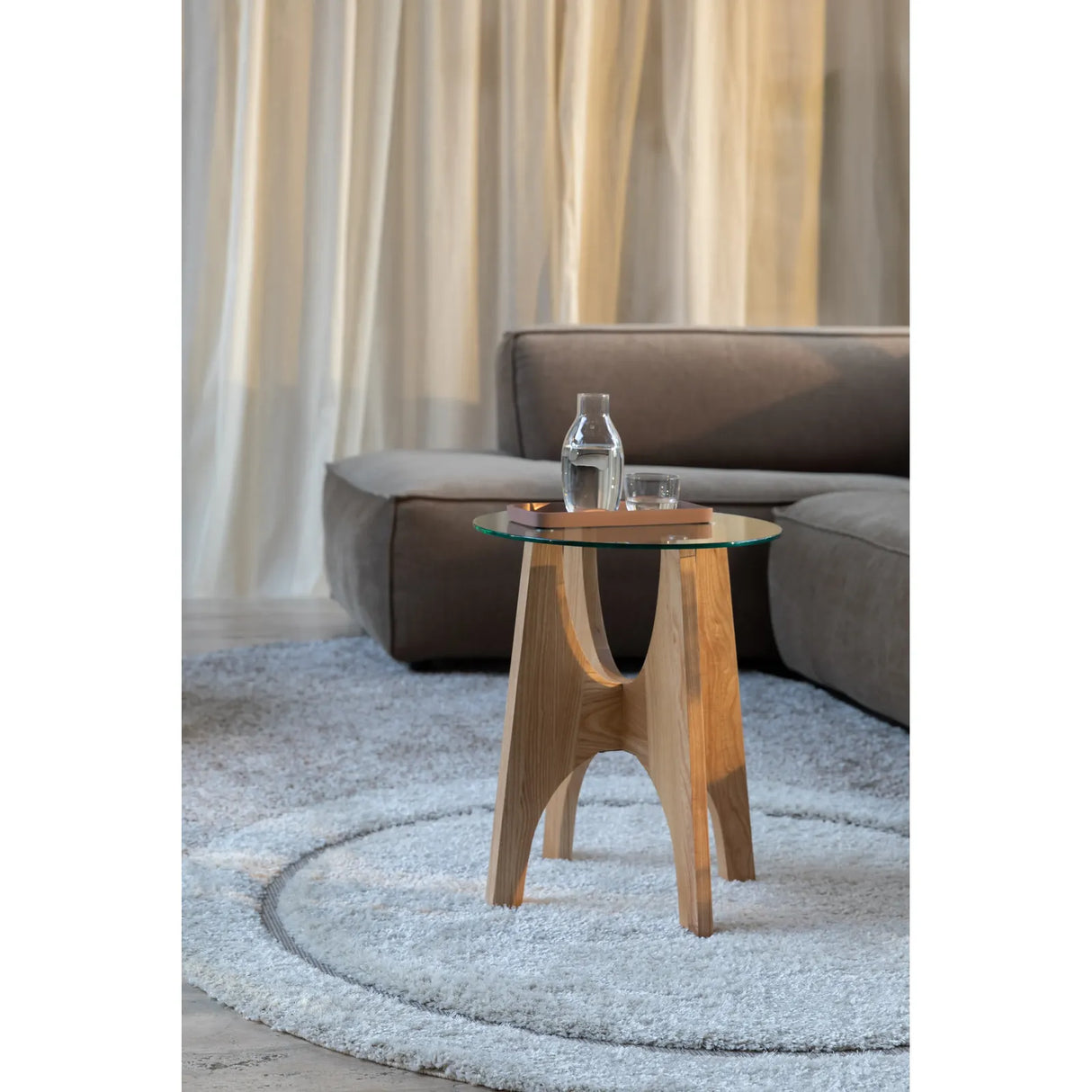 Kobe Beistelltisch rund 45x45 cm - ZEN ZONE Furniture