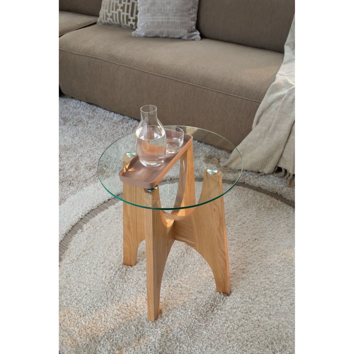 Kobe Beistelltisch rund 45x45 cm - ZEN ZONE Furniture
