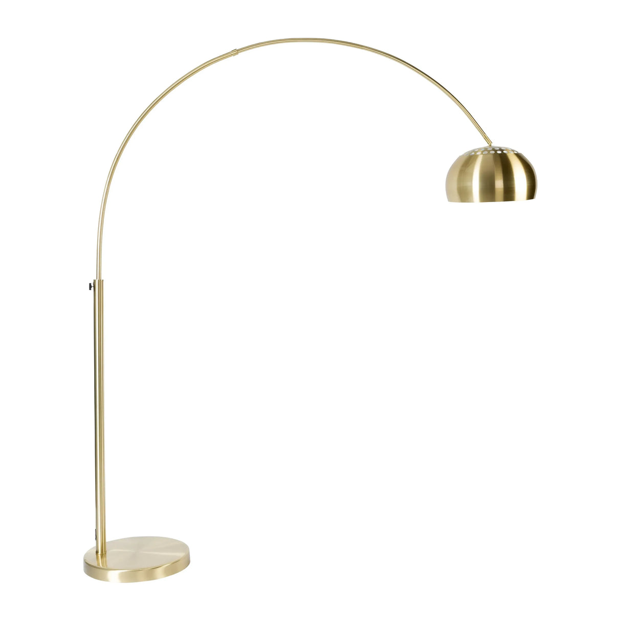 Metal Bow Stehlampe Messing von Zuiver – Produktbild 2