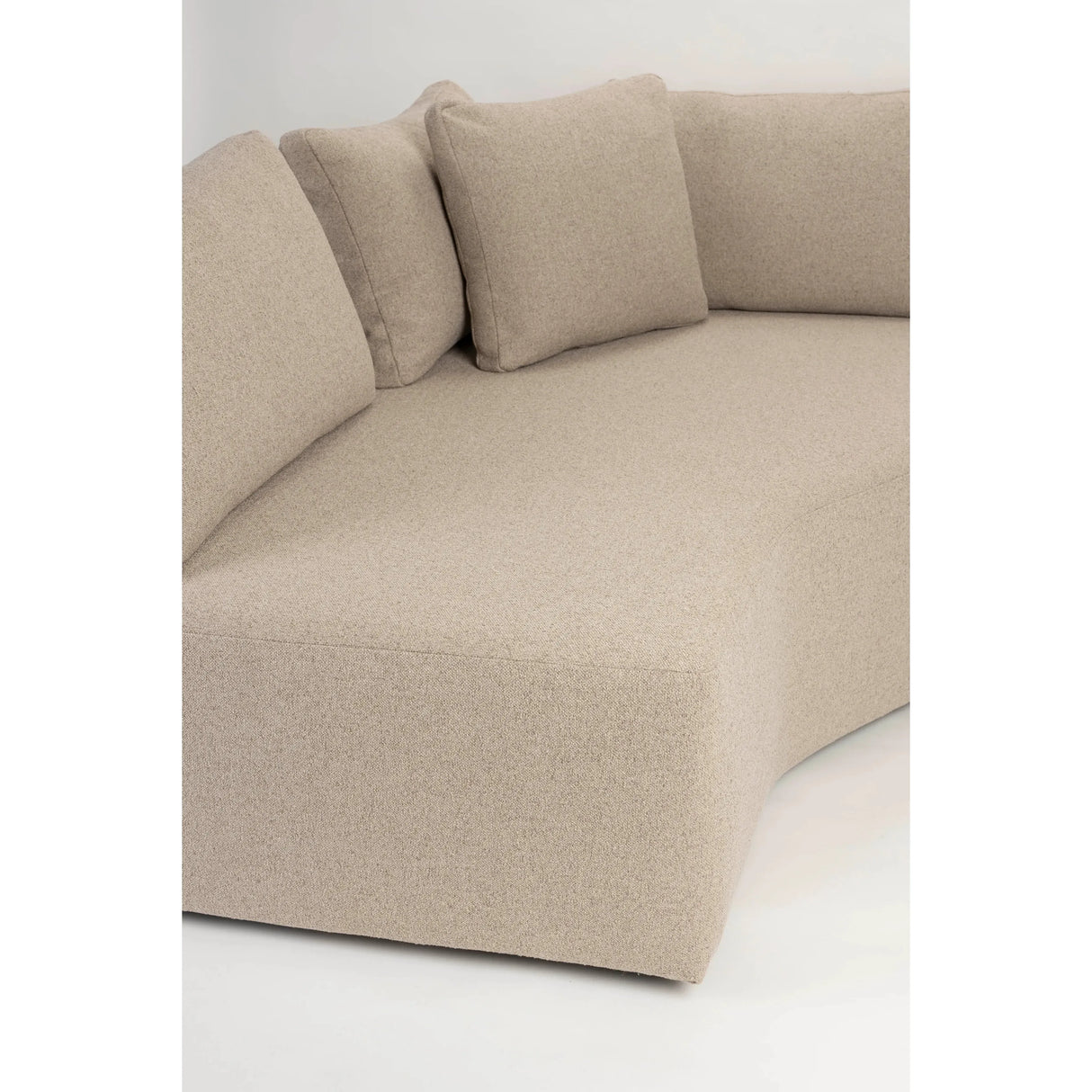 Prosper Sofa Links Cappuccino 355x126cm von Zuiver – Produktbild 1