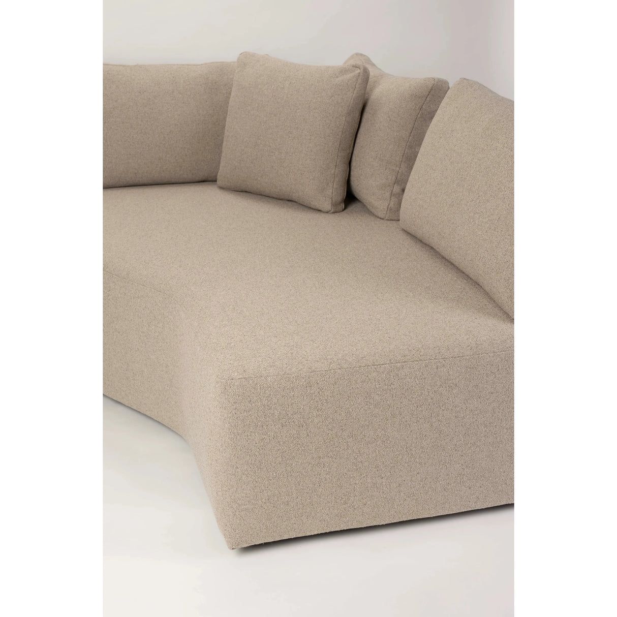 Prosper Sofa Rechts Cappuccino 355x126cm von Zuiver – Produktbild 3