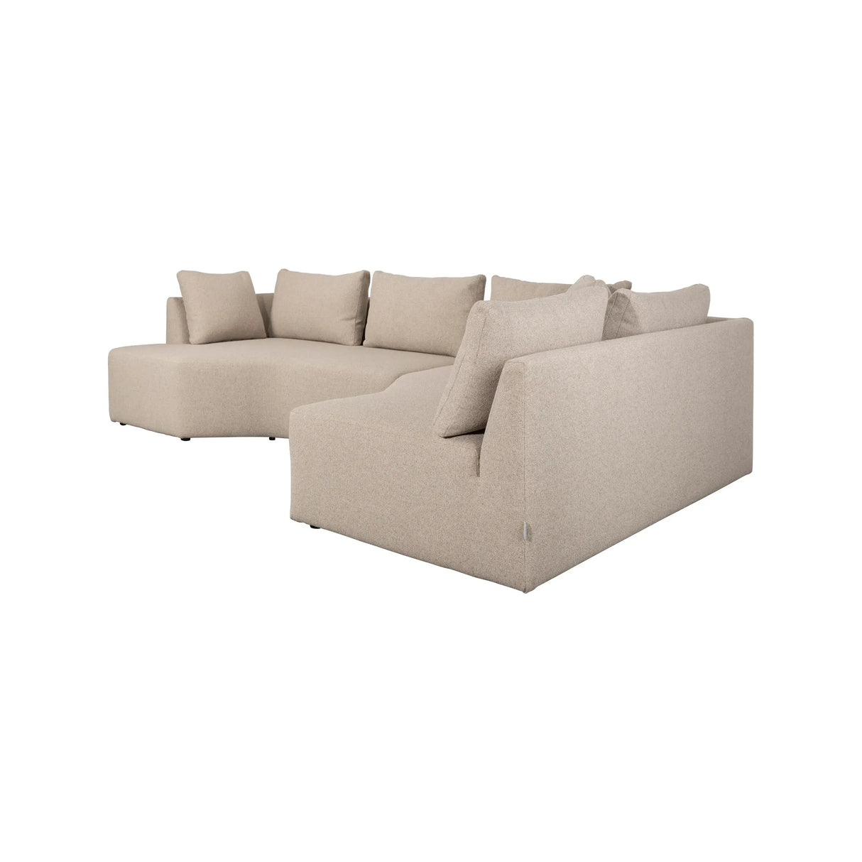 Prosper Sofa Rechts Cappuccino 355x126cm von Zuiver – Produktbild 7