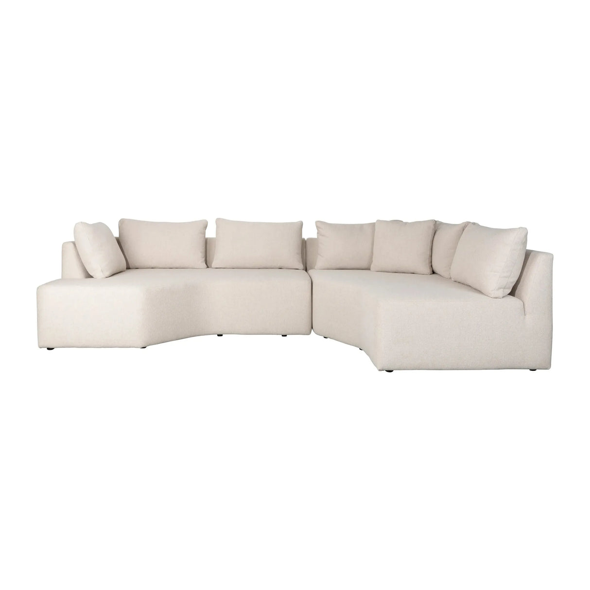 Prosper Sofa Rechts Sand 355x124cm von Zuiver – Produktbild 5