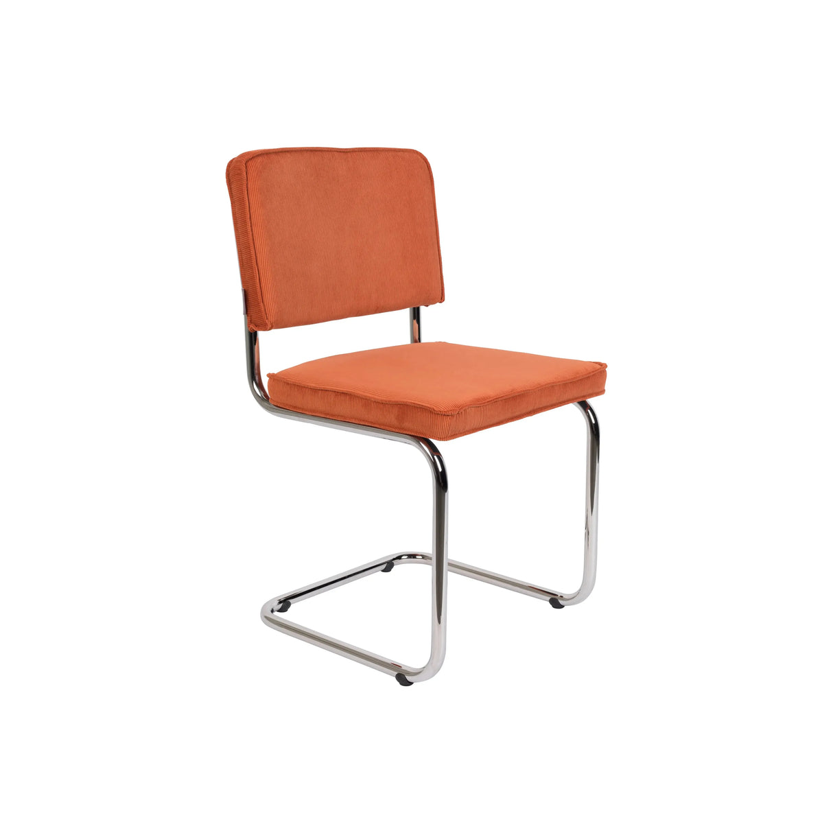 Ridge Rib Essstuhl Orange von Zuiver – Produktbild 1