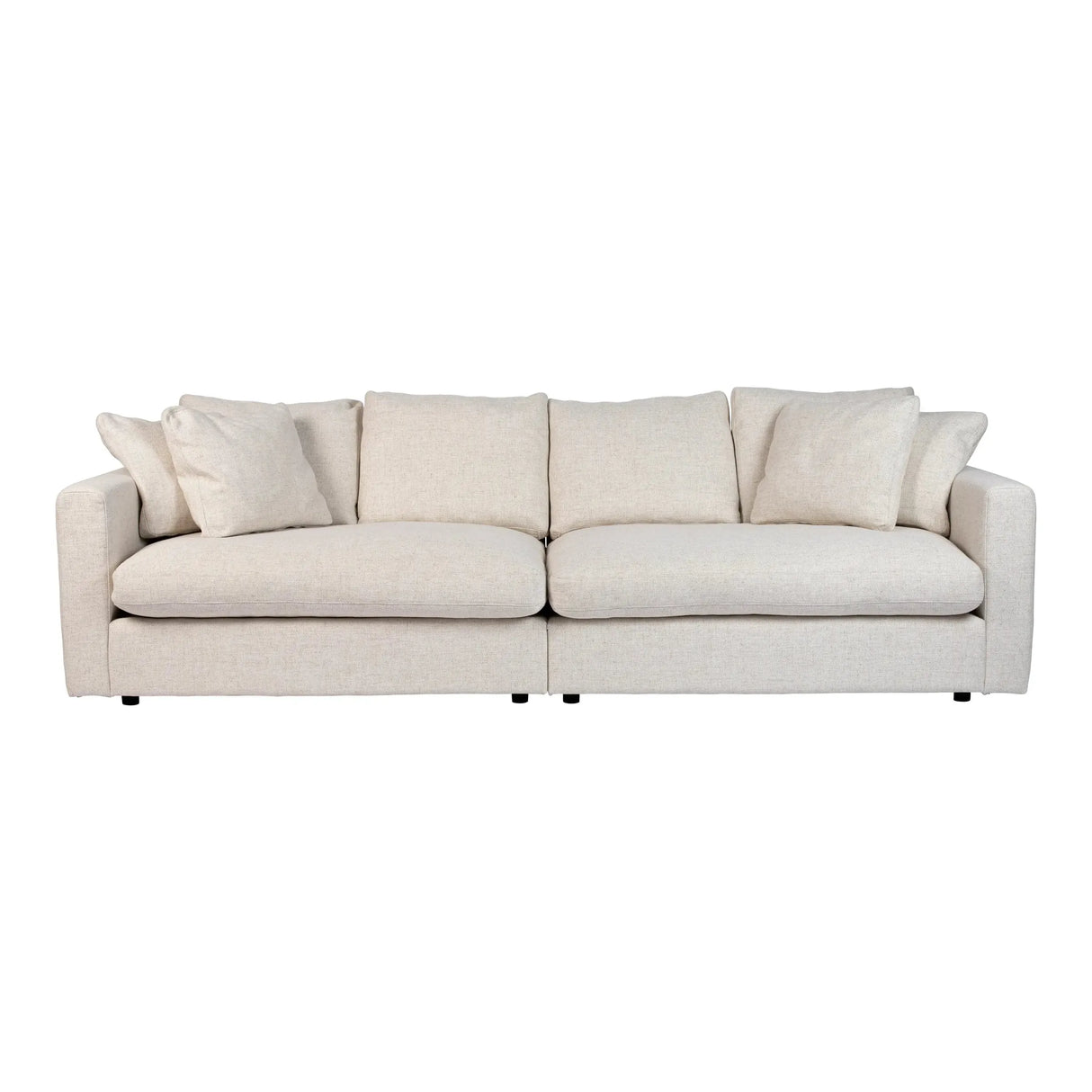 Sense 3-Sitzer Sofa Creme 266x113cm von Zuiver – Produktbild 2