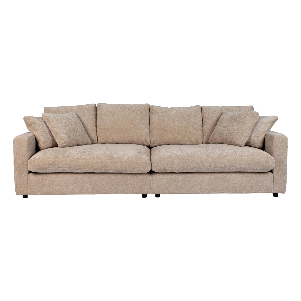 Sense 3-Sitzer Sofa Nature Soft 266x113cm von Zuiver – Produktbild 1