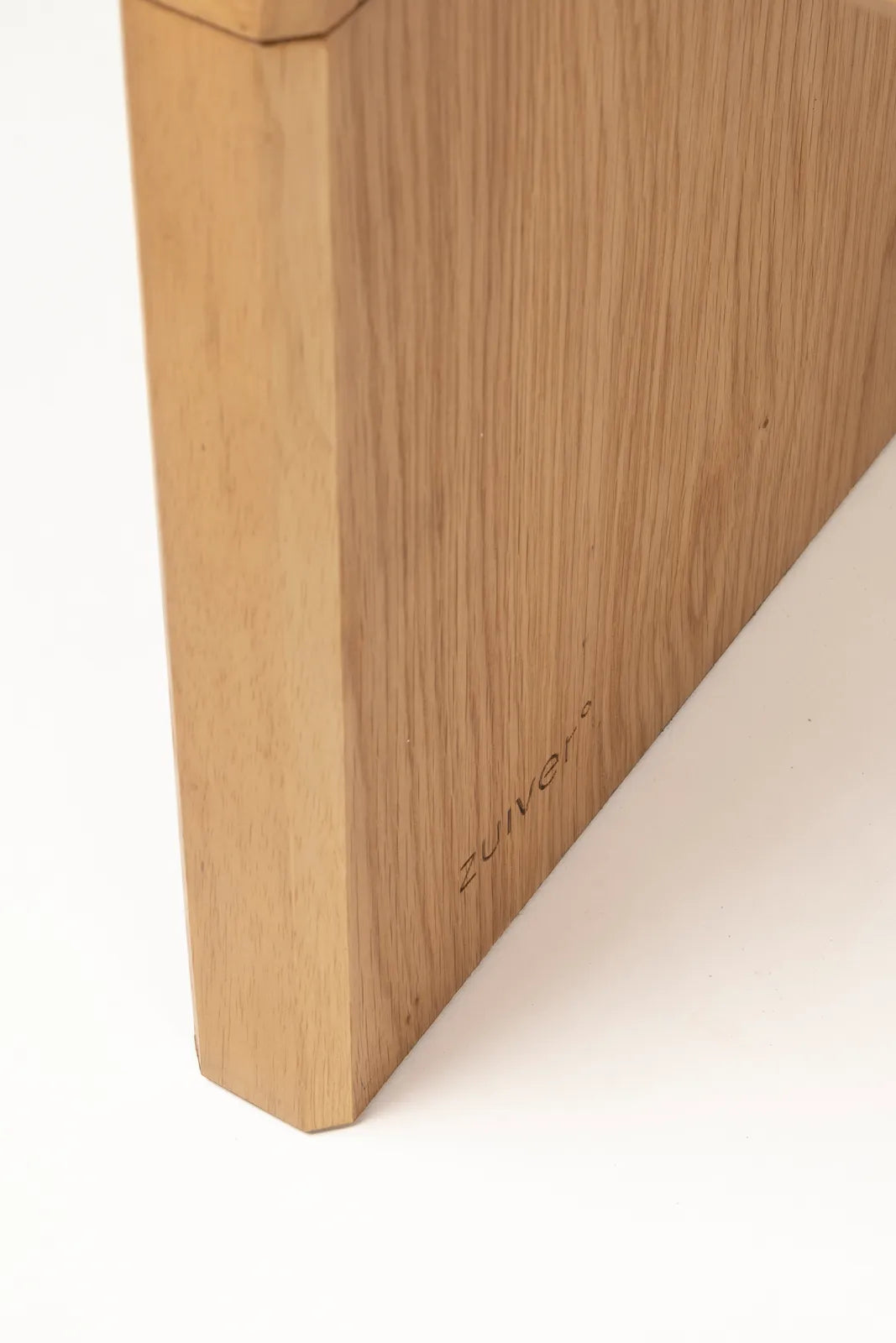 Sitzbank Brave aus Eichenfurnier und Gummibaumholz in Braun, 140×38×45 cm von Zuiver – Produktbild 7