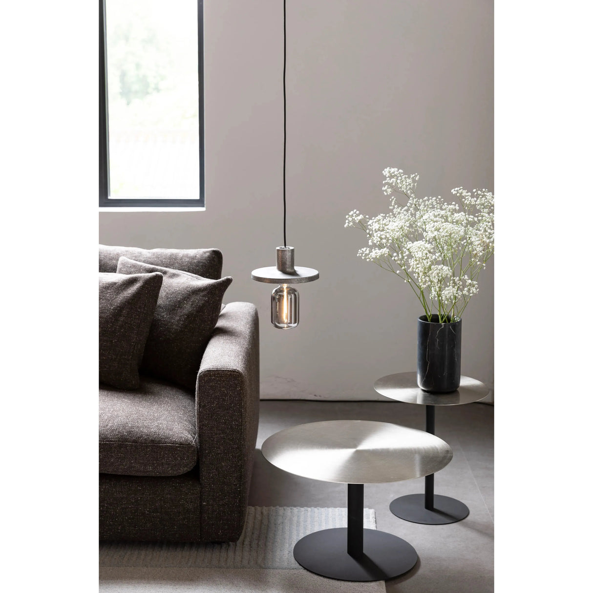 Snow Brushed Couchtisch Satin 60x60cm von Zuiver – Produktbild 6