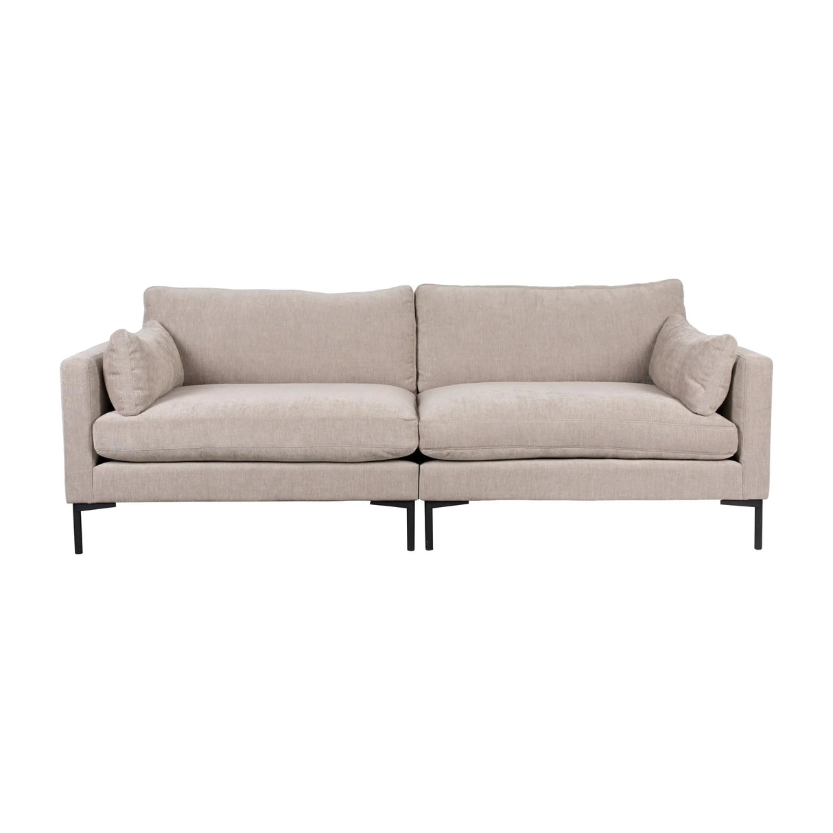 Sommer 3-Sitzer Sofa Latte 230x101cm von Zuiver – Produktbild 1