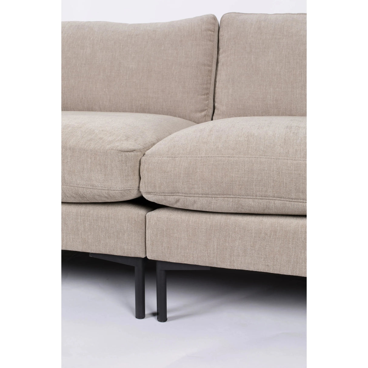 Sommer 3-Sitzer Sofa Latte 230x101cm von Zuiver – Produktbild 4