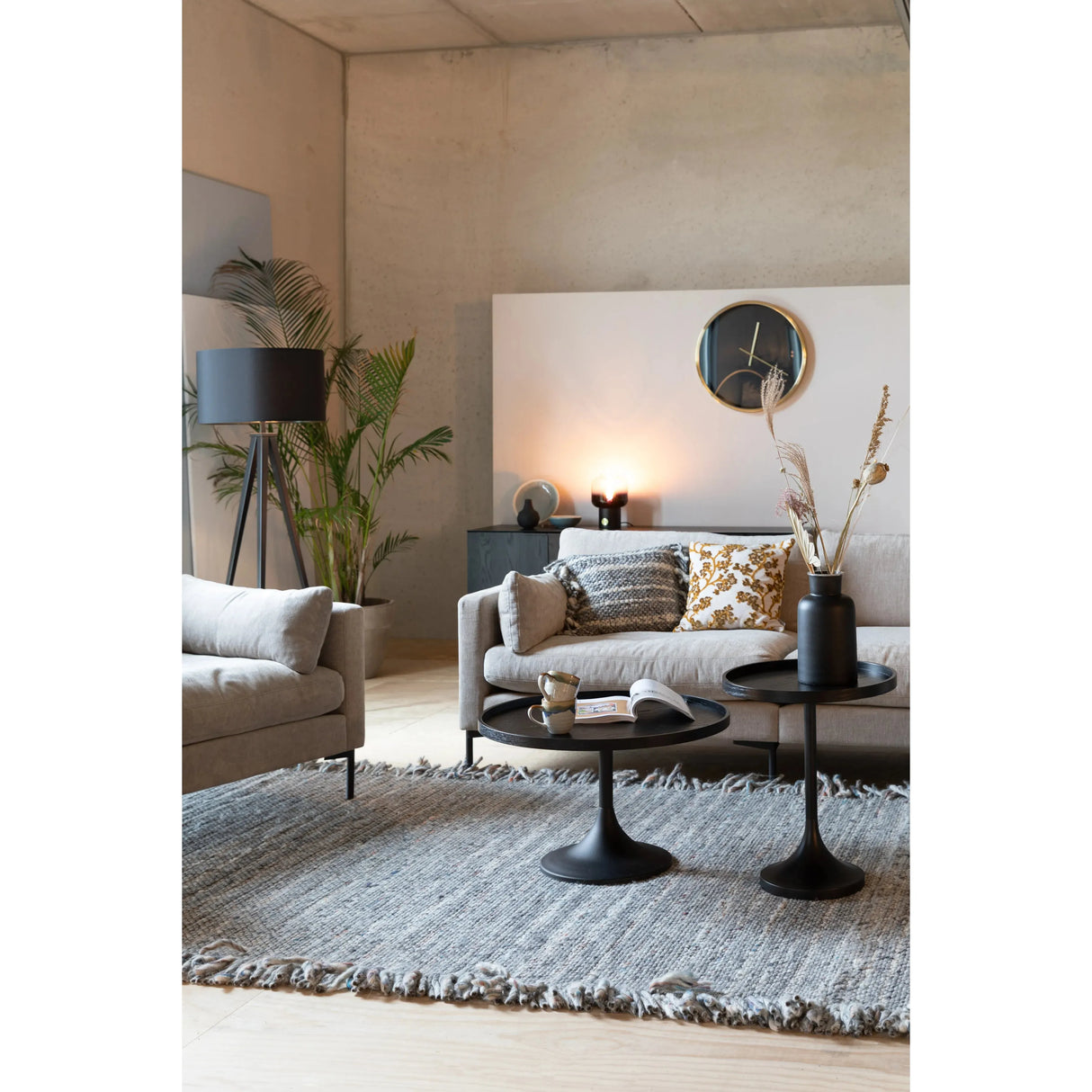 Sommer 3-Sitzer Sofa Latte 230x101cm von Zuiver – Produktbild 8