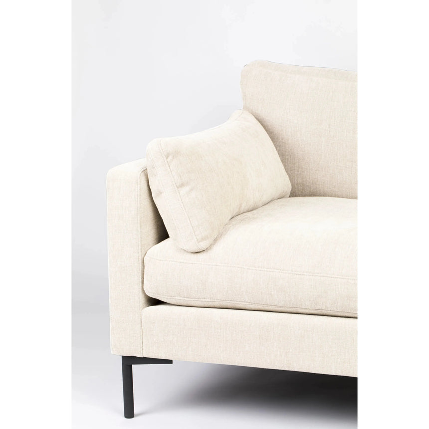Sommer Sofa 7-Sitzer Creme 318x318cm von Zuiver – Produktbild 6