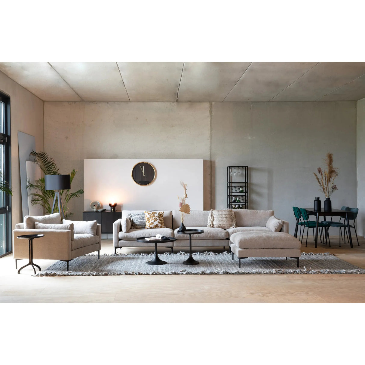 Summer 4,5-Sitzer Sofa Latte 335x101cm von Zuiver – Produktbild 8