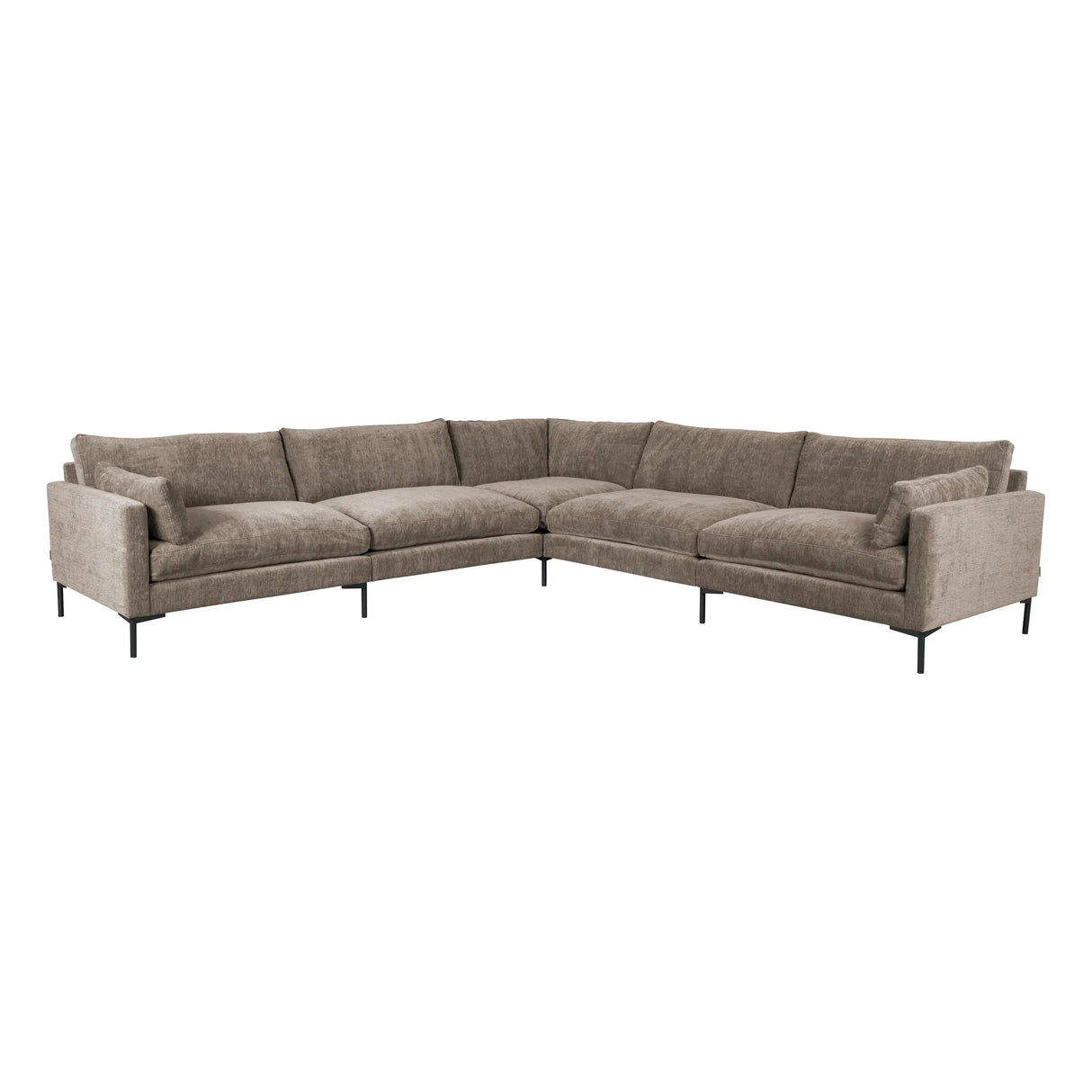Summer 7-Sitzer Sofa Kaffee 318x318cm von Zuiver – Produktbild 2