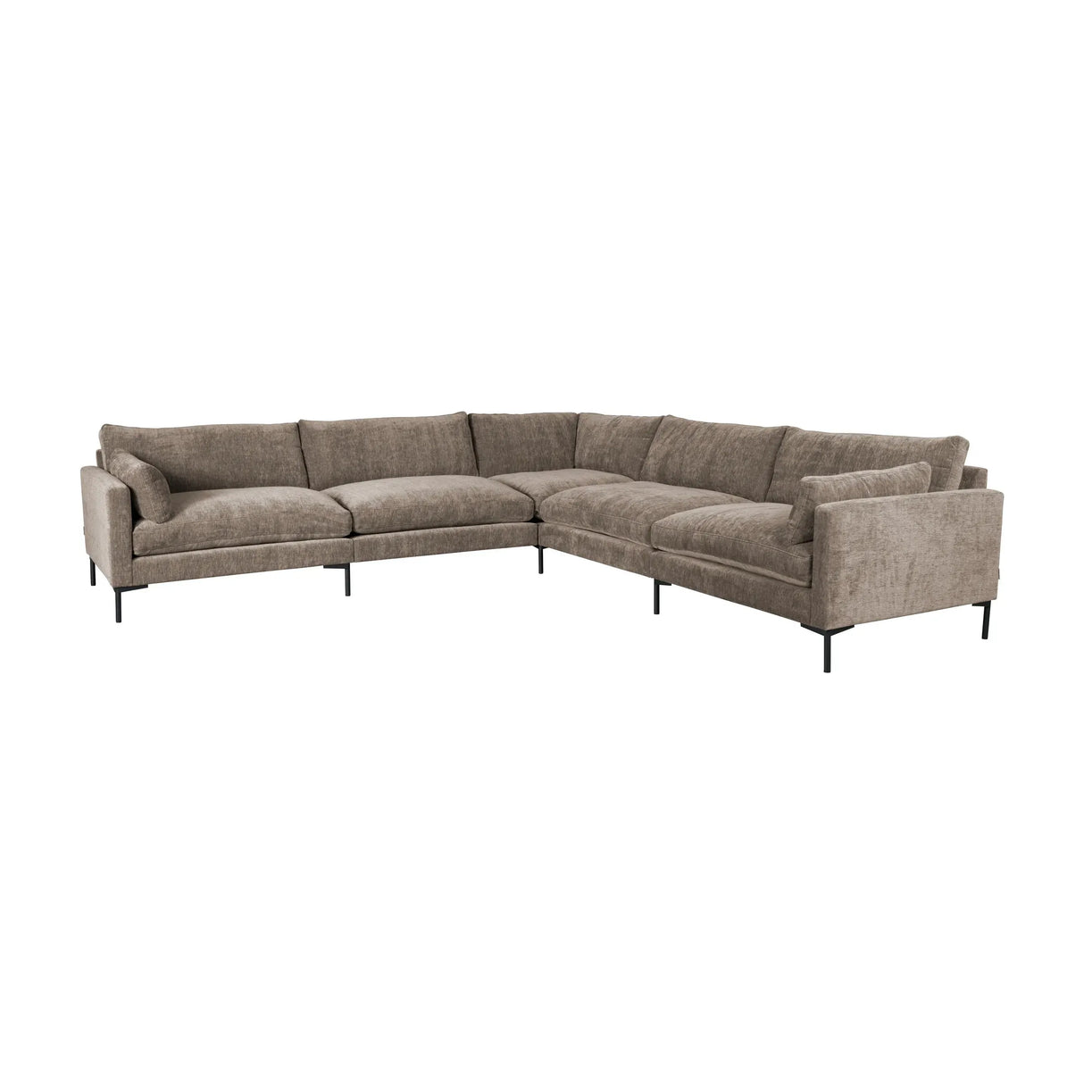 Summer 7-Sitzer Sofa Kaffee 318x318cm von Zuiver – Produktbild 3