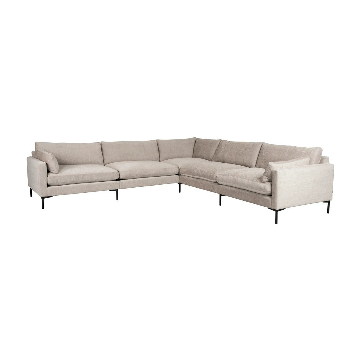 Summer 7-Sitzer Sofa Latte 318x32cm von Zuiver – Produktbild 2