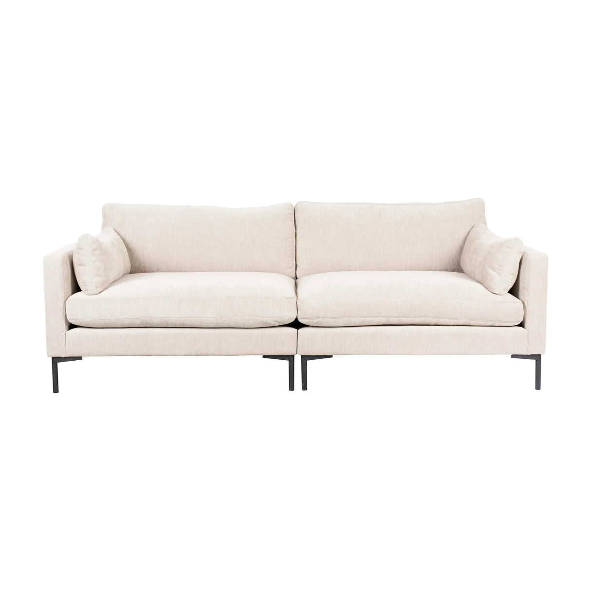 Summer Sofa 3-Sitzer Cream 230x101cm von Zuiver – Produktbild 1