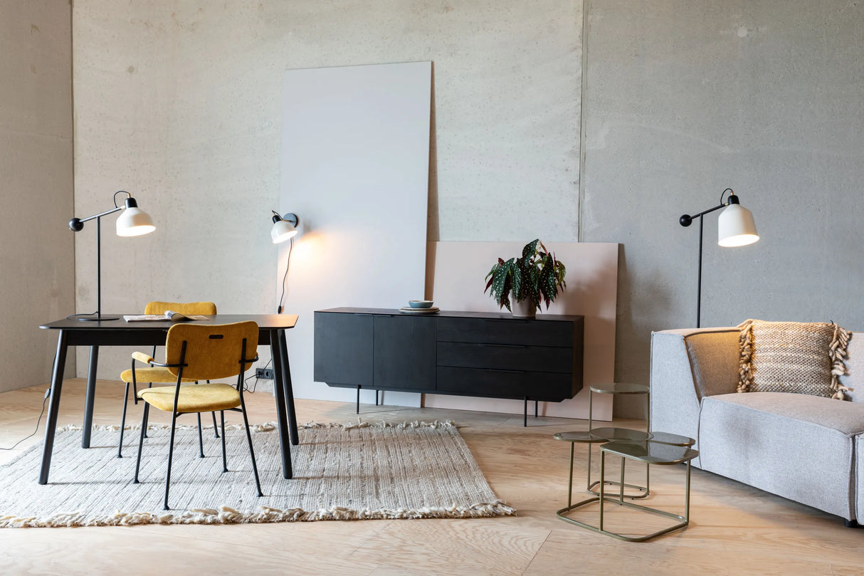 Travis Sideboard Schwarze Eiche 180x45x71 cm von Zuiver – Produktbild 9