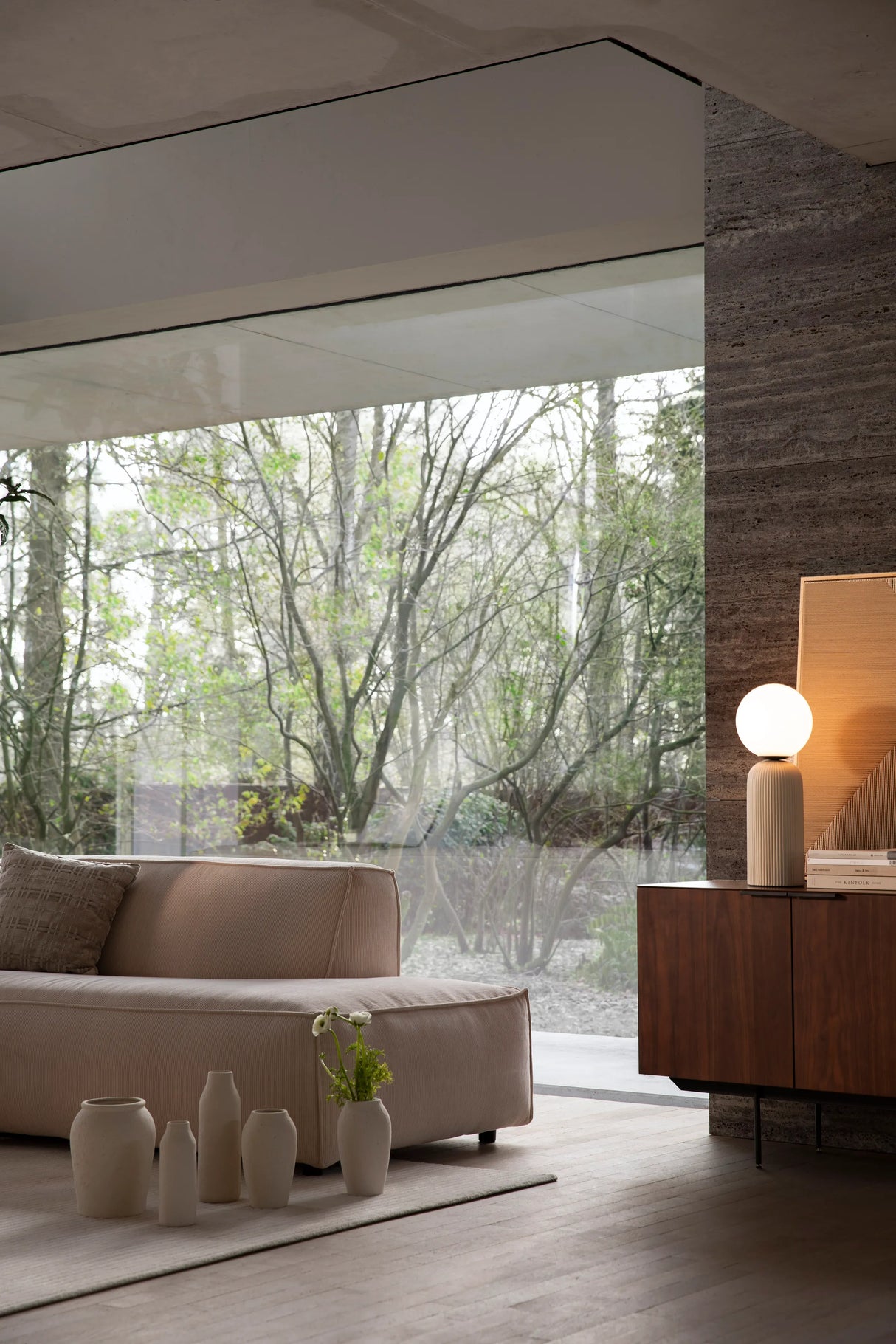 Travis Sideboard Walnuss 180x45x71 cm von Zuiver – Produktbild 6