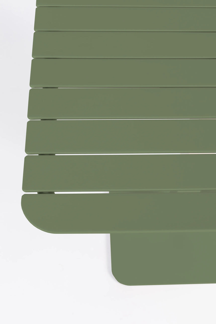 Vondel Bistro Garten Tisch 71x71 Grün von Zuiver – Produktbild 2
