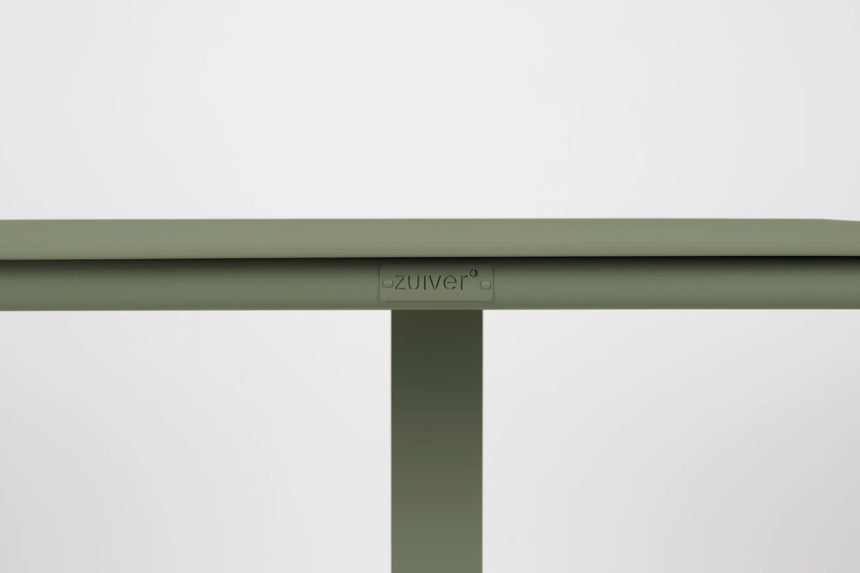 Vondel Bistro Garten Tisch 71x71 Grün von Zuiver – Produktbild 5