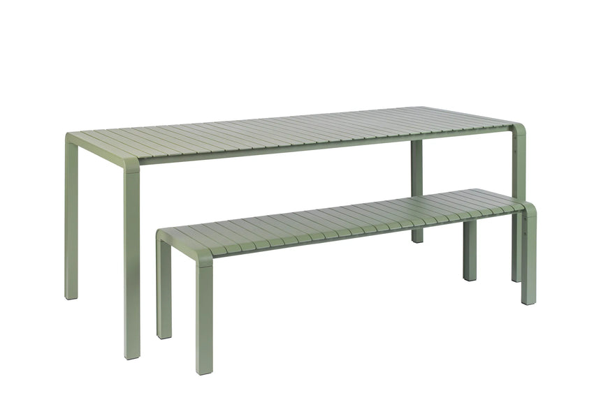 Vondel Gartentisch Grün 214x97 von Zuiver – Produktbild 3