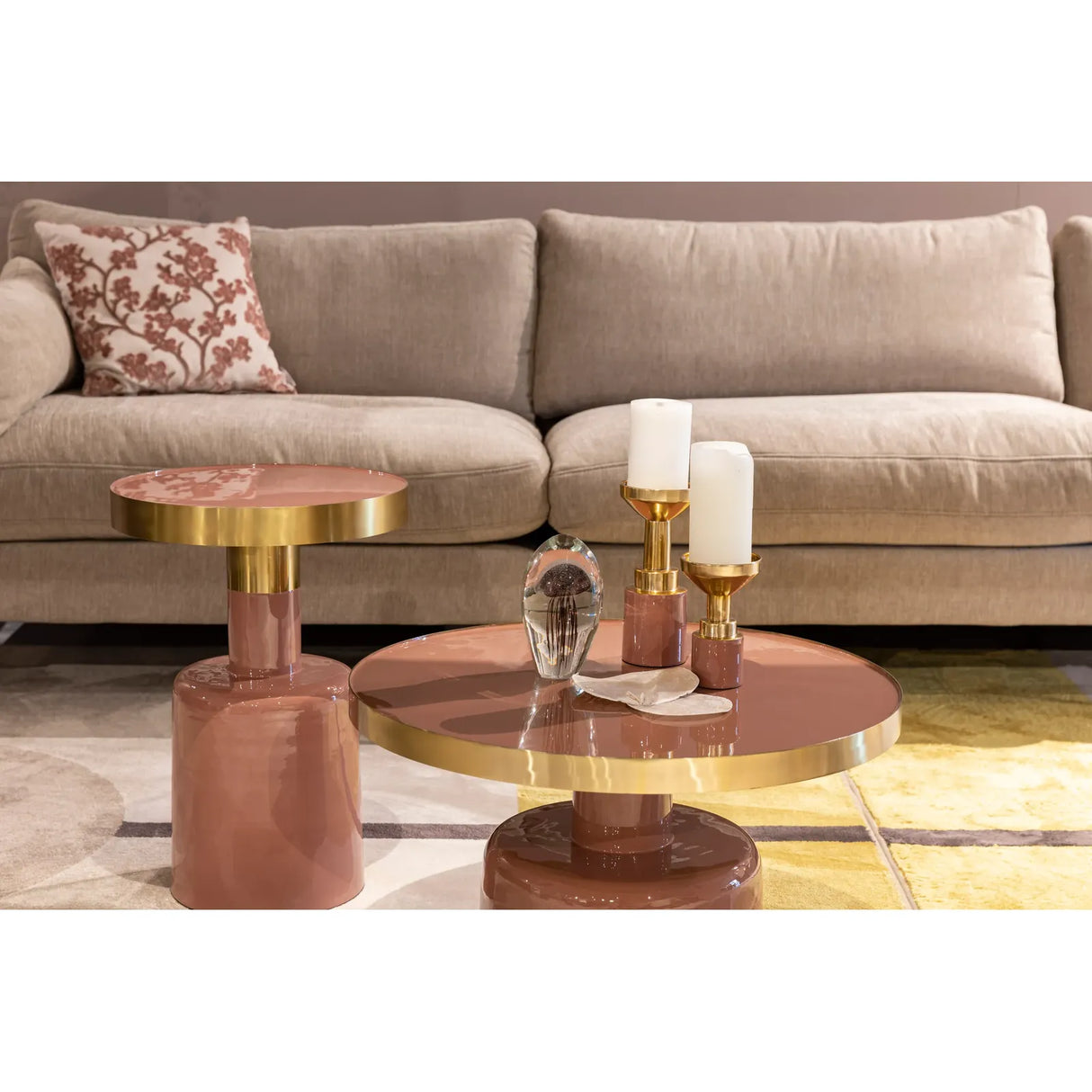 Glam Beistelltisch in verschiedenen Farben - ZEN ZONE Furniture