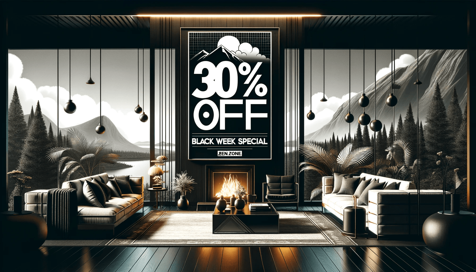 Black Week Special: 30% Rabatt auf alles! - ZEN ZONE
