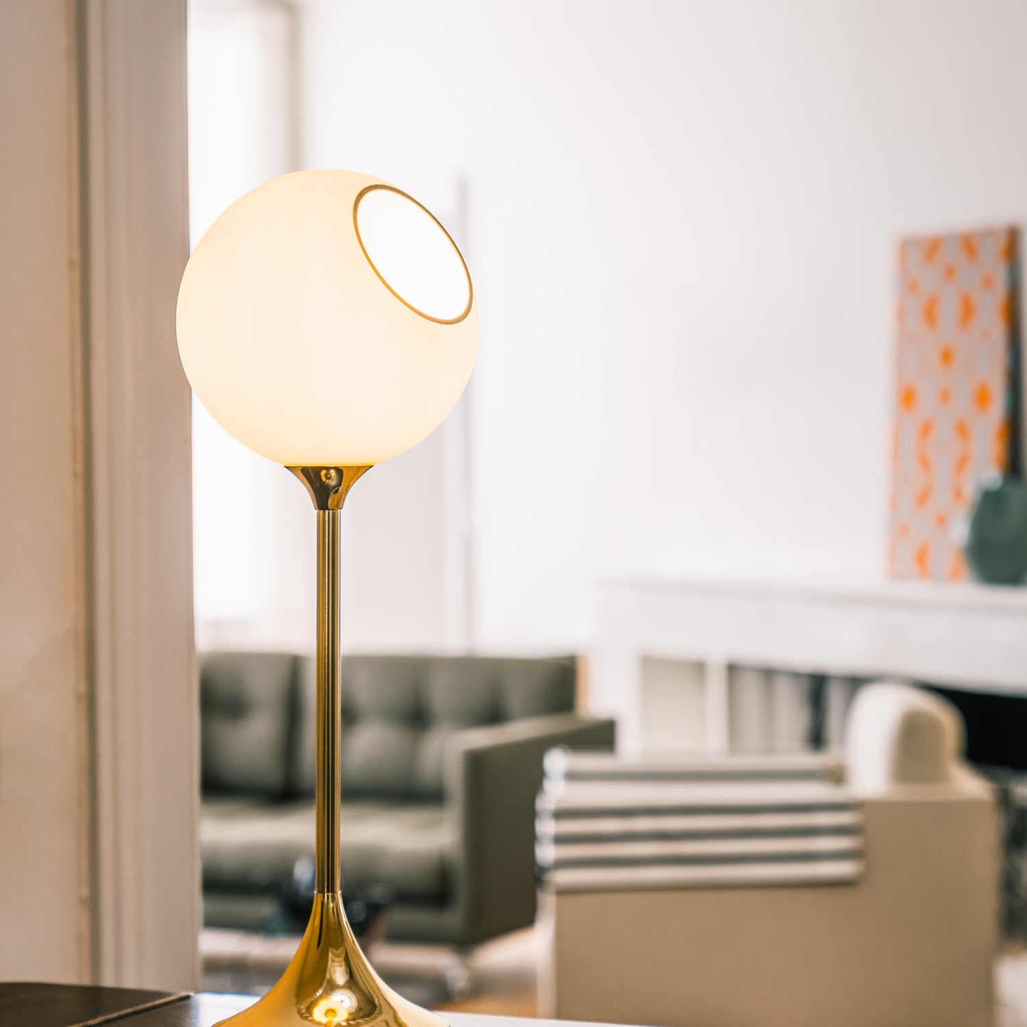 Tischlampe Ballroom Table mit Glaskuppel - ZEN ZONE Furniture