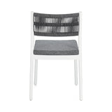 Alvin Stuhl mit Kissen Weiss/Dunkelgrau - ZEN ZONE Furniture