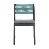 Alvin Stuhl mit Kissen Charcoal/Avio - ZEN ZONE Furniture