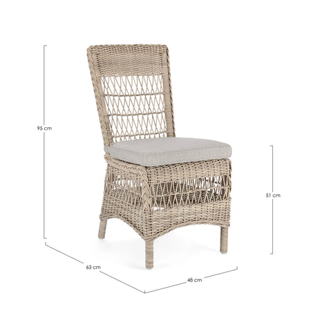 Gartenstuhl mit Kissen Jupiter New - ZEN ZONE Furniture