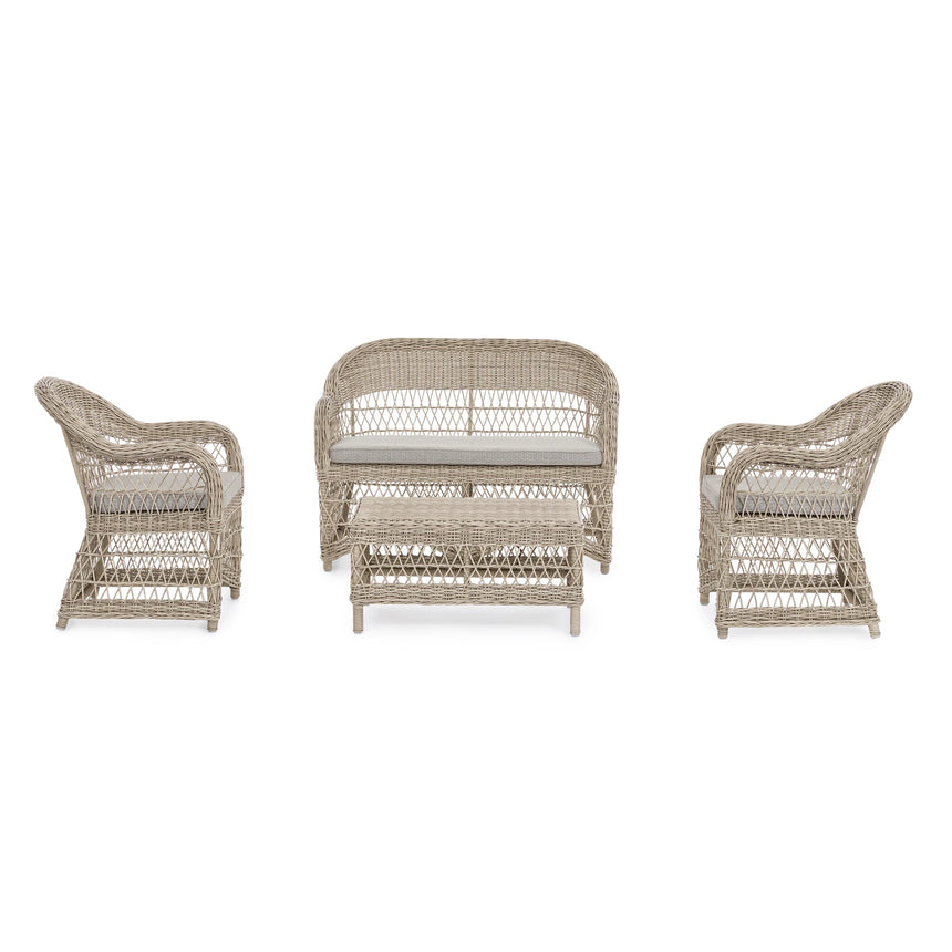 Garten Couchtisch 80x50 Jupiter New - ZEN ZONE Furniture