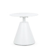 Garten Beistelltisch D50 Weiß XK03 Aloha - ZEN ZONE Furniture