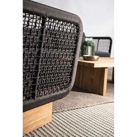 Outdoor Sessel Xylia mit Kissen Dark - ZEN ZONE Furniture