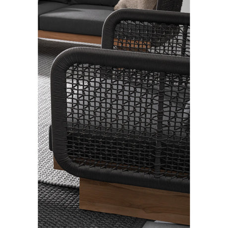 Outdoor Sessel Xylia mit Kissen Dark - ZEN ZONE Furniture